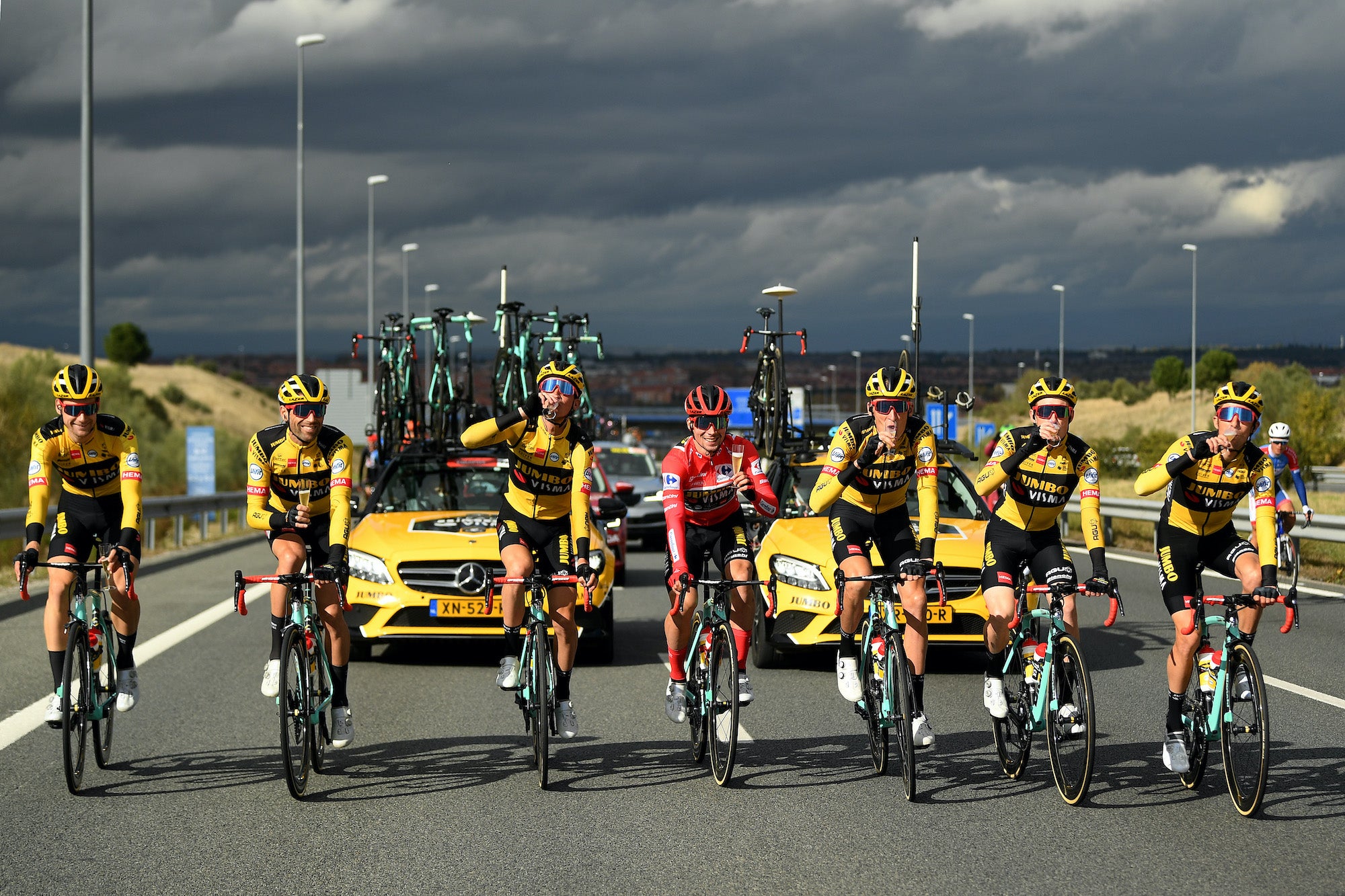Roglič successfully defended his 2019 Vuelta title.