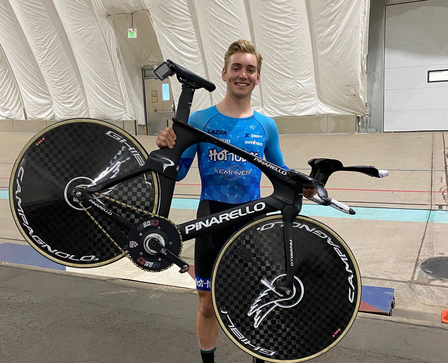 Magnus Sheffield smashed the record. Photo: Magnus Sheffield