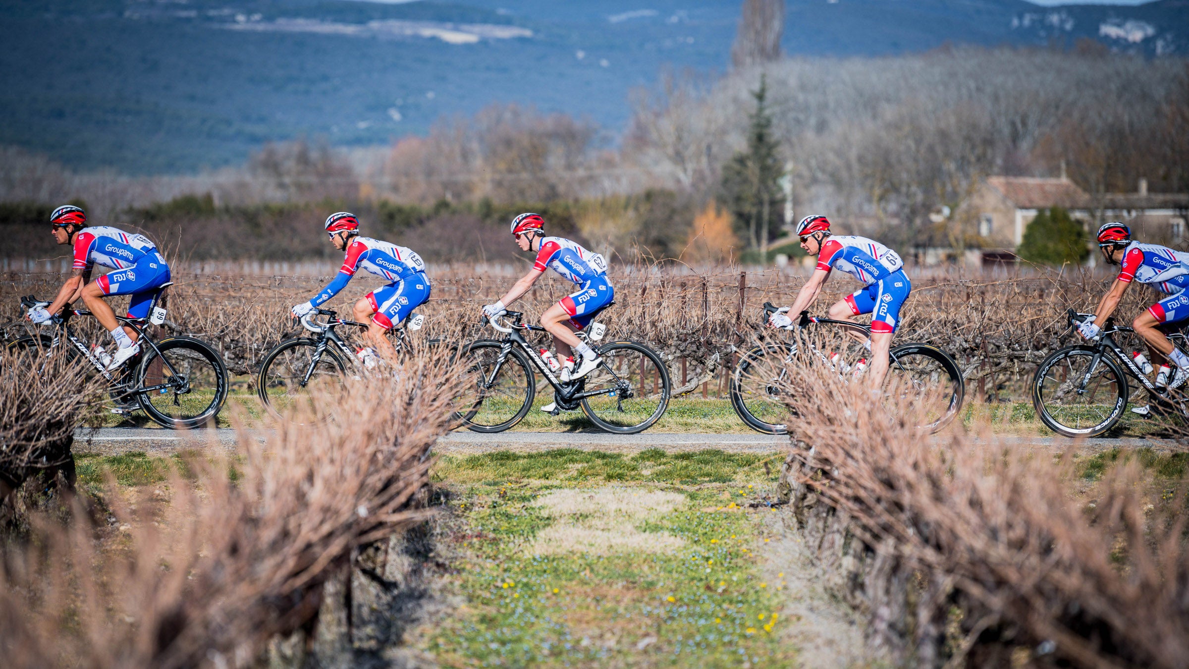 Groupama FDJ at the 2020 Tour de la Provence.