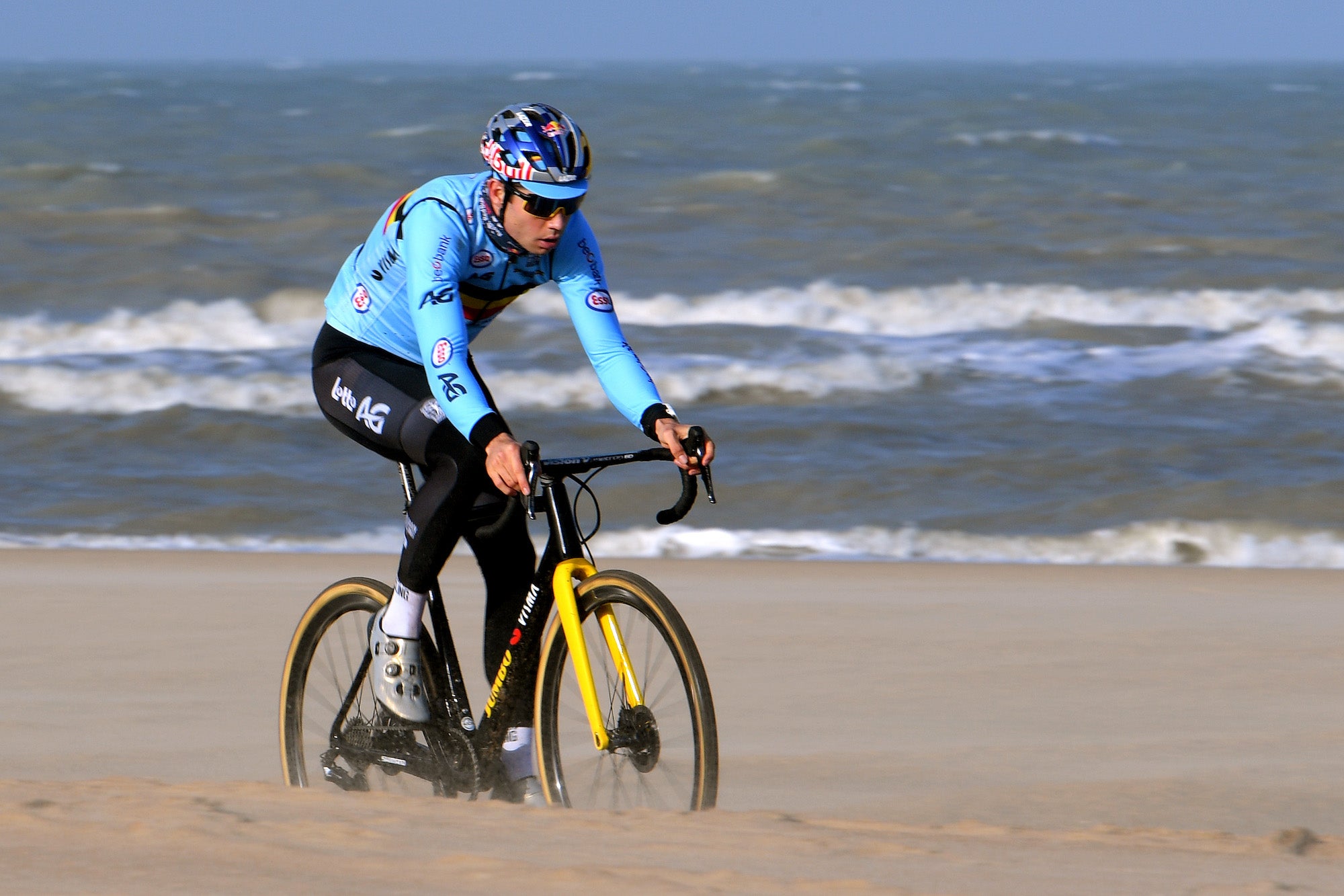 Van Aert still hasn't committed to worlds as he looks forward to big ambitions at Roubaix, Flanders.