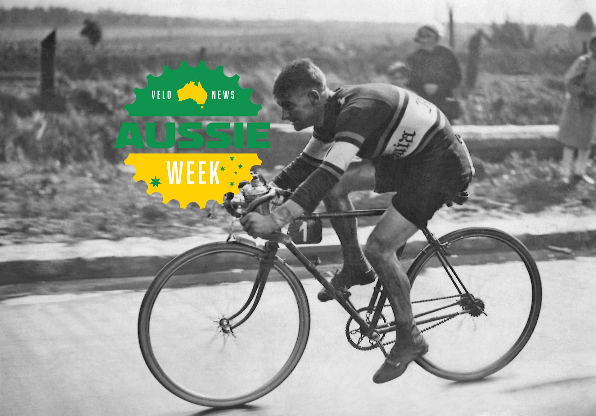 Oppy winning the 1931 Paris-Brest-Paris in record time. Photo: Courtesy Herald and Weekly Times