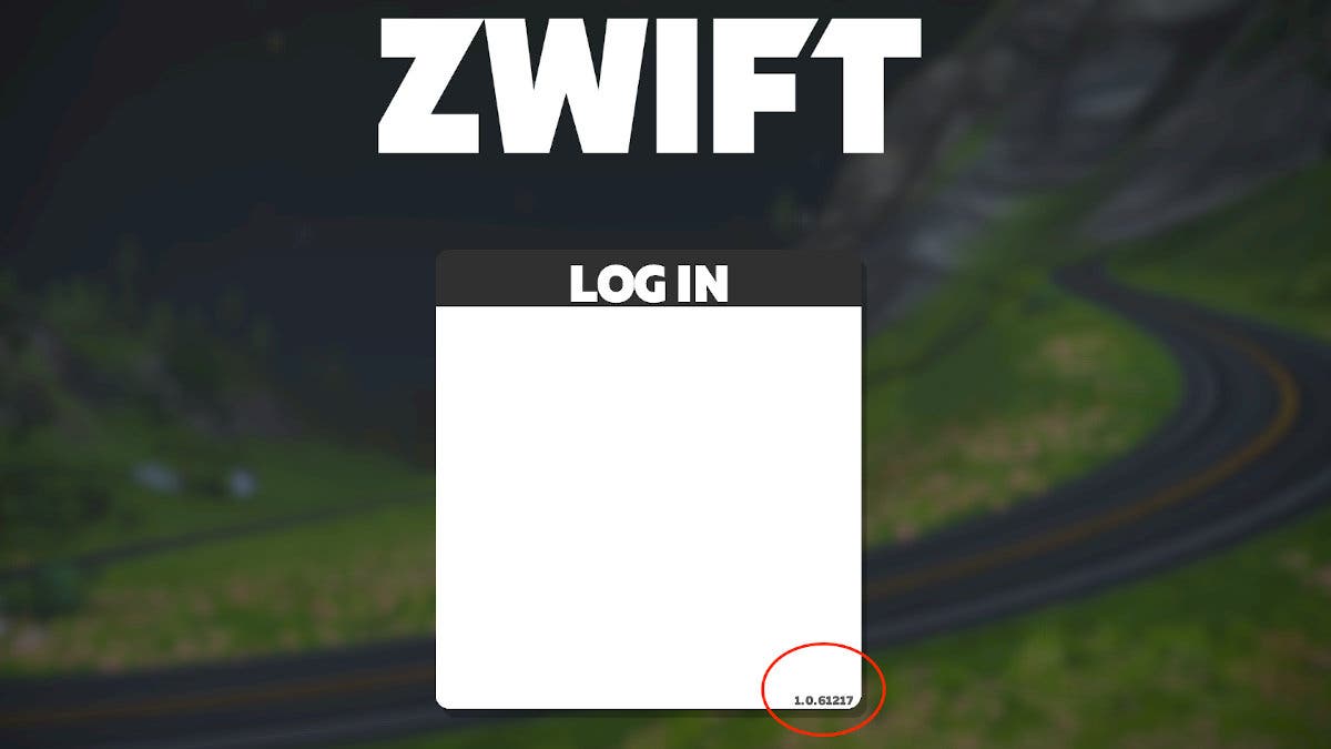 Zwift version