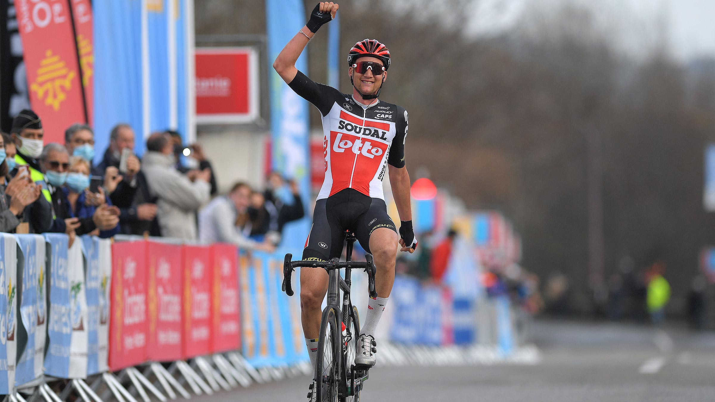 Wellens won stage 3 of the 2021 Étoile de Bessèges.