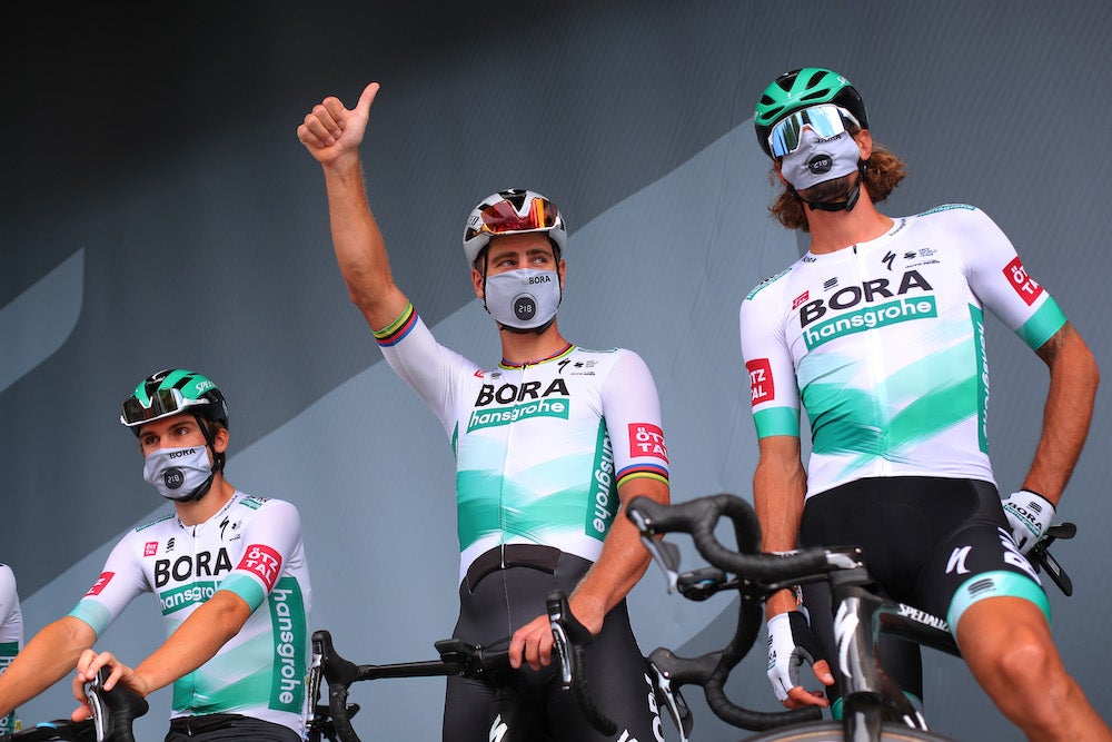 Peter Sagan, shown in last year's Tour, refused to comment on his future.