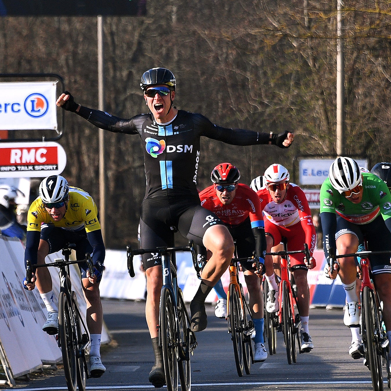 Cees Bol won stage 2 of the 2021 Paris Nice.