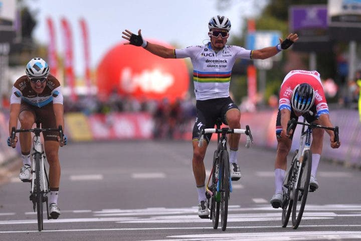 Julian Alaphlippe wins the 2020 Brabantse Pijl