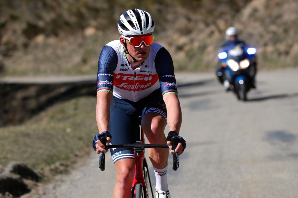 Mads Pedersen on the attack