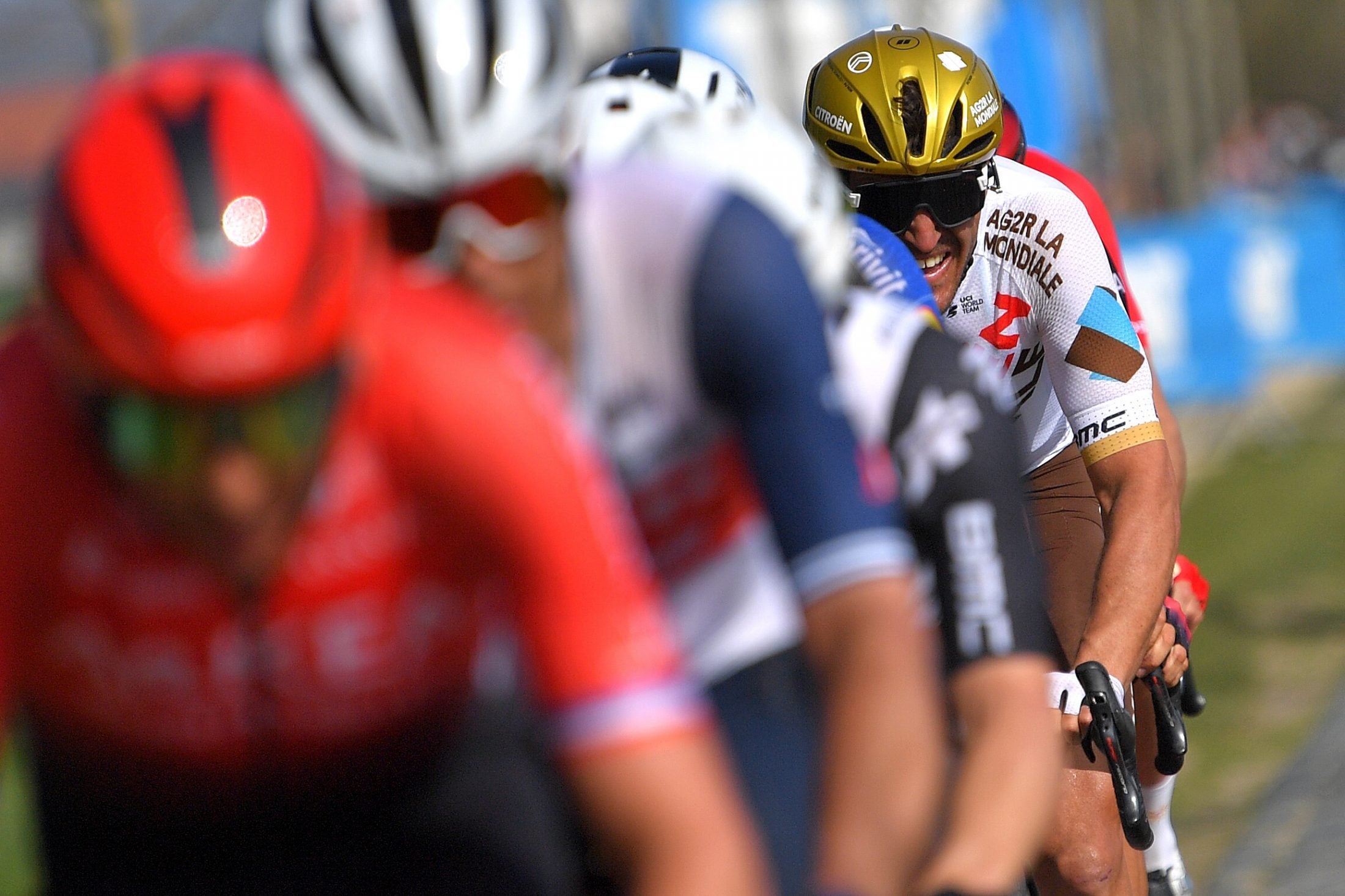 Greg Van Avermaet took consolation out of Dwars door Vlaanderen going into Sunday's big goal at Tour of Flanders.