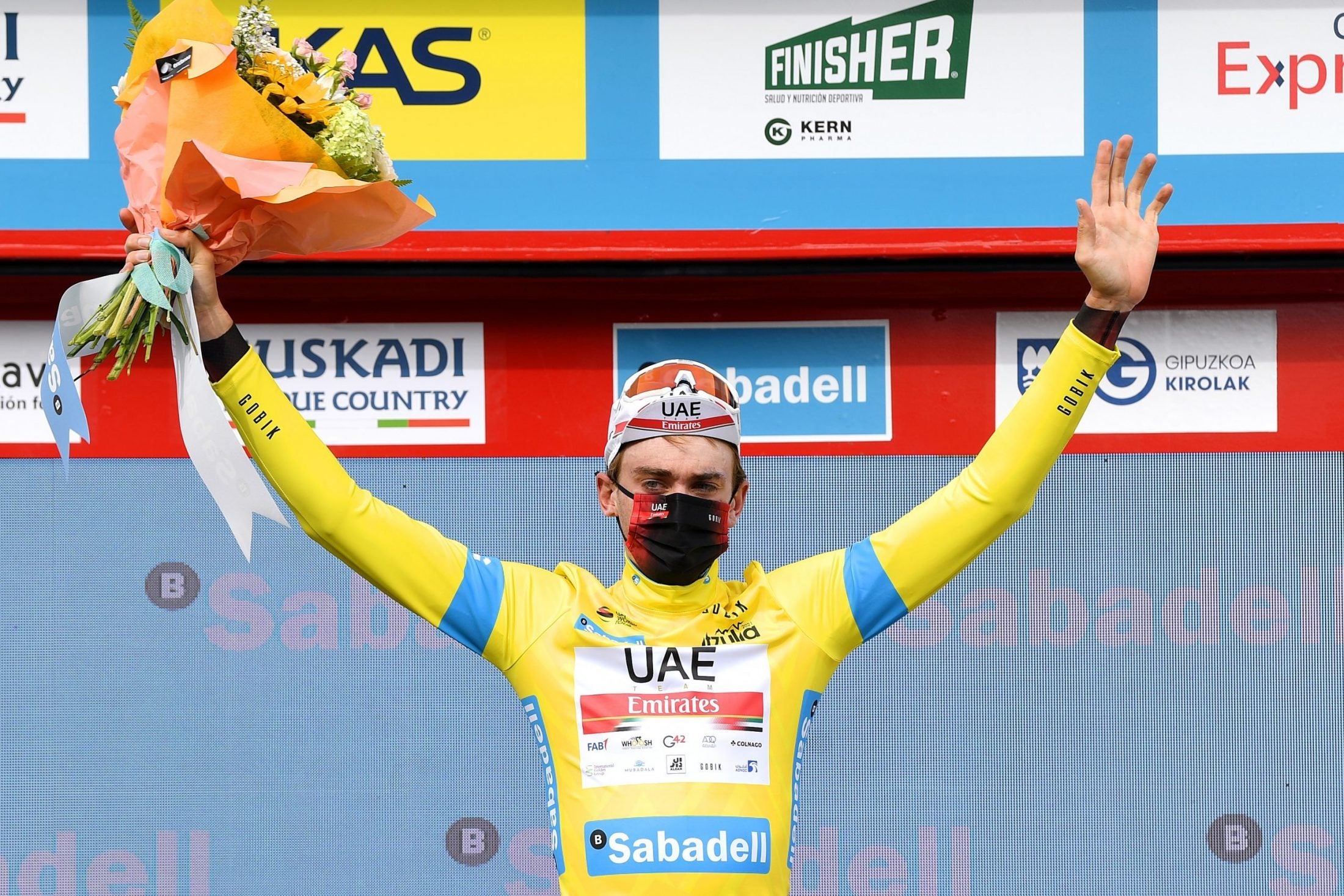 Brandon McNulty is the first American to lead a WorldTour stage race since Tejay van Garderen in the 2019 Tour of California.
