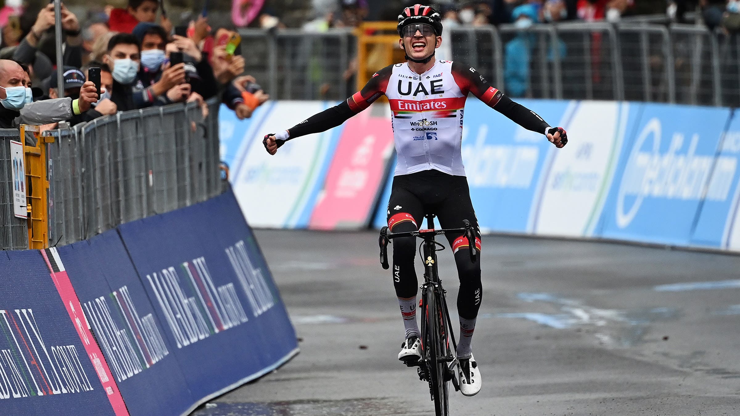 Joe Dombrowski scored his biggest career win on stage 4 of the 2021 Giro d'Italia.