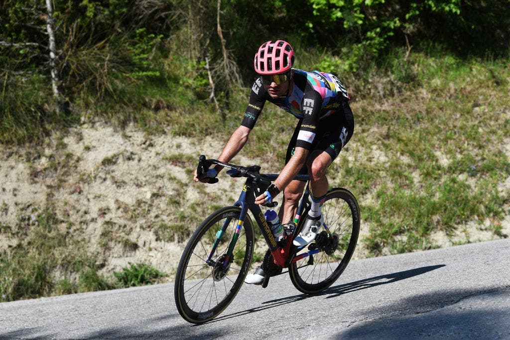 Simon Carr is making his grand tour debut at the Giro d'Italia