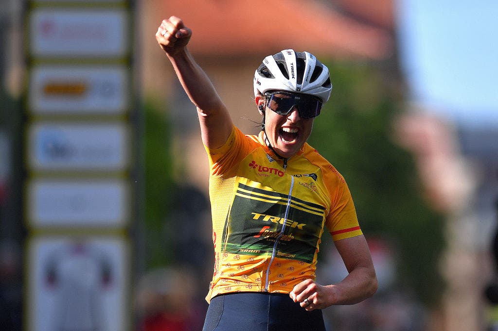 Lucinda Brand won two stages of the 2021 Lotto Thüringen Ladies Tour
