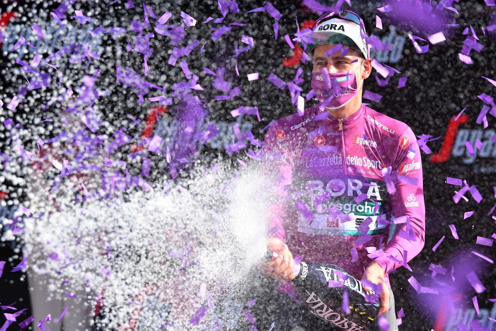 Peter Sagan won the maglia ciclamino at the Giro d'Italia by 18 points