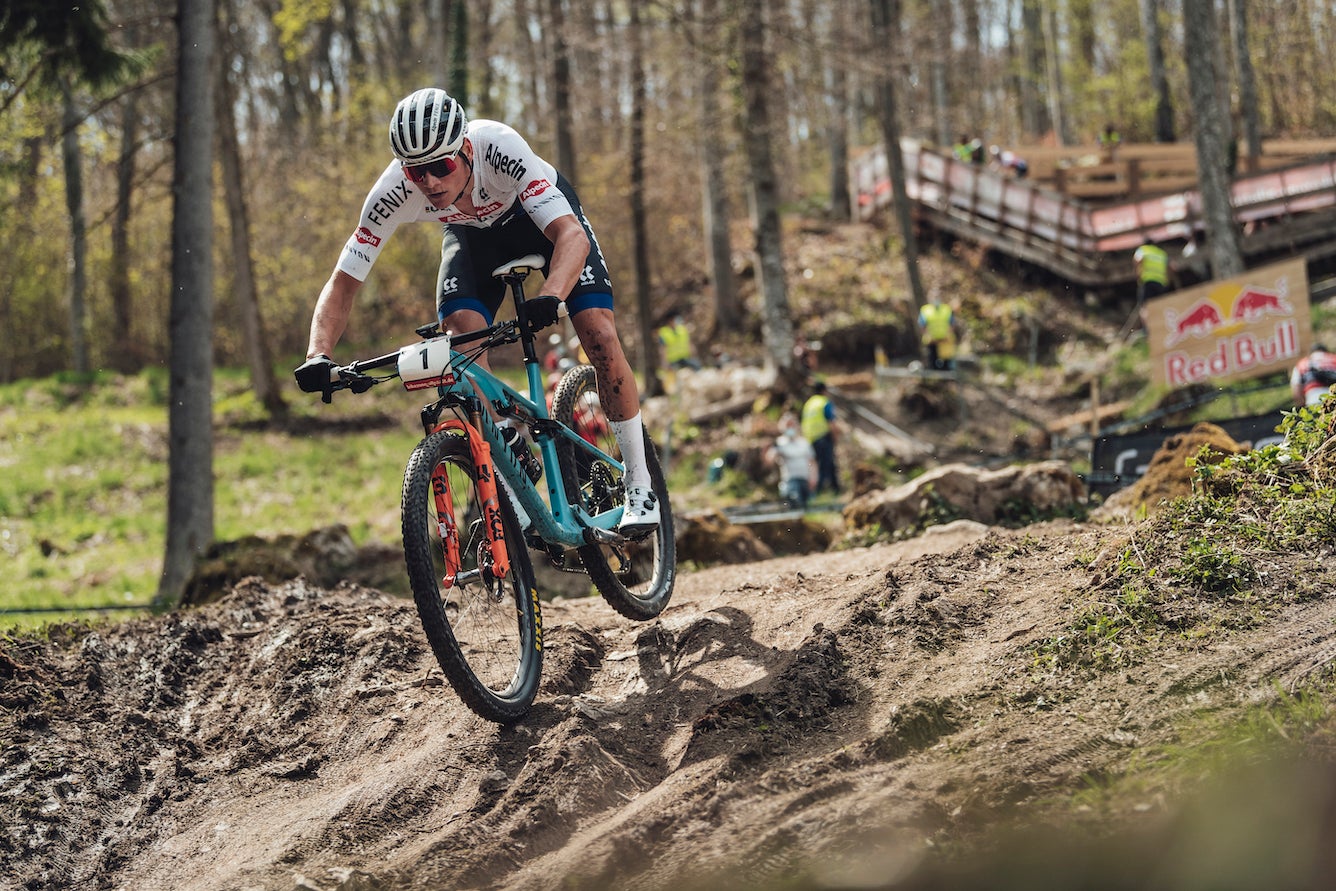 Mathieu Van Der Poel performs at UCI XCO in Albstadt, Germany on May 9th, 2021 // SI202105091348 // Usage for editorial use only //