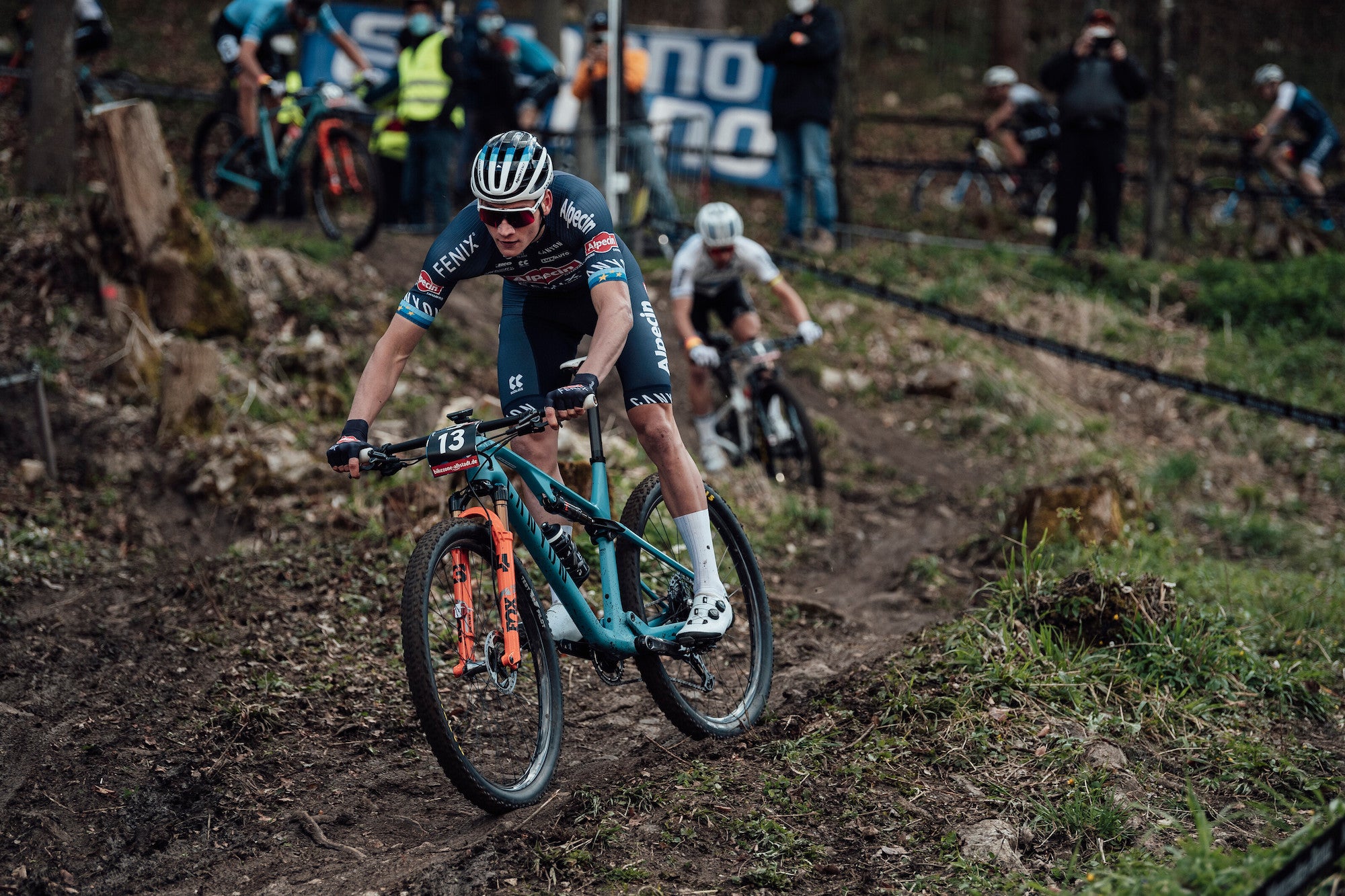 Mathieu Van Der Poel performs at UCI XCC in Albstadt, Germany on May 7th, 2021 // SI202105070499 // Usage for editorial use only //