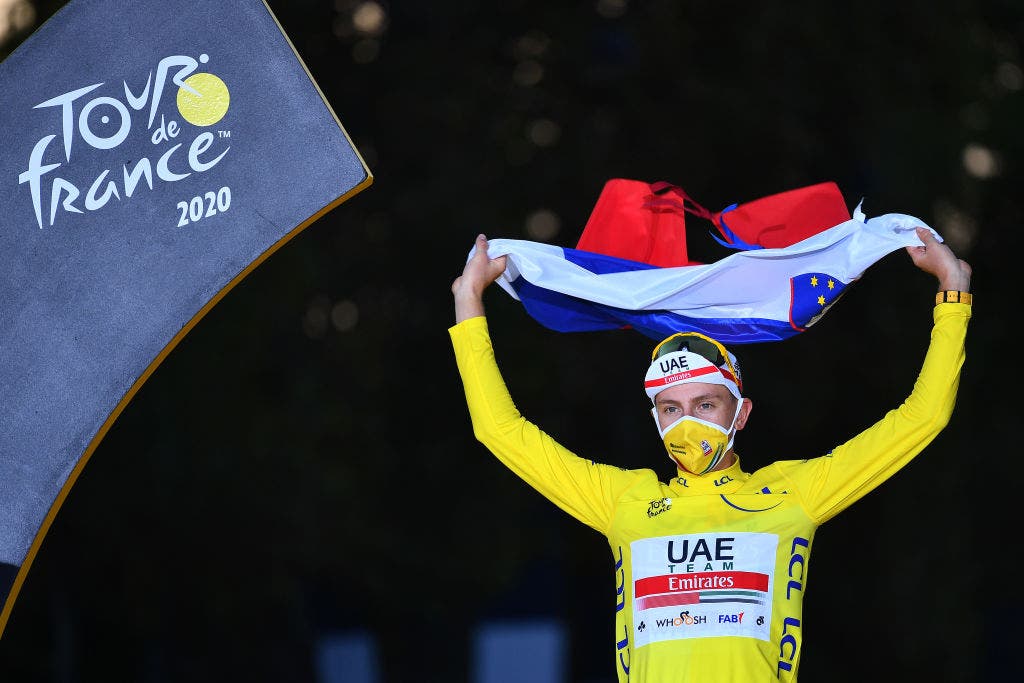 Tadej Pogacar won the 2020 Tour de France