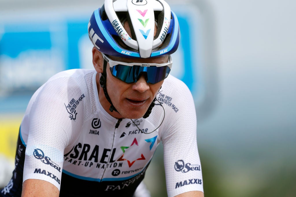 Chris Froome is racing at the Critérium du Dauphiné