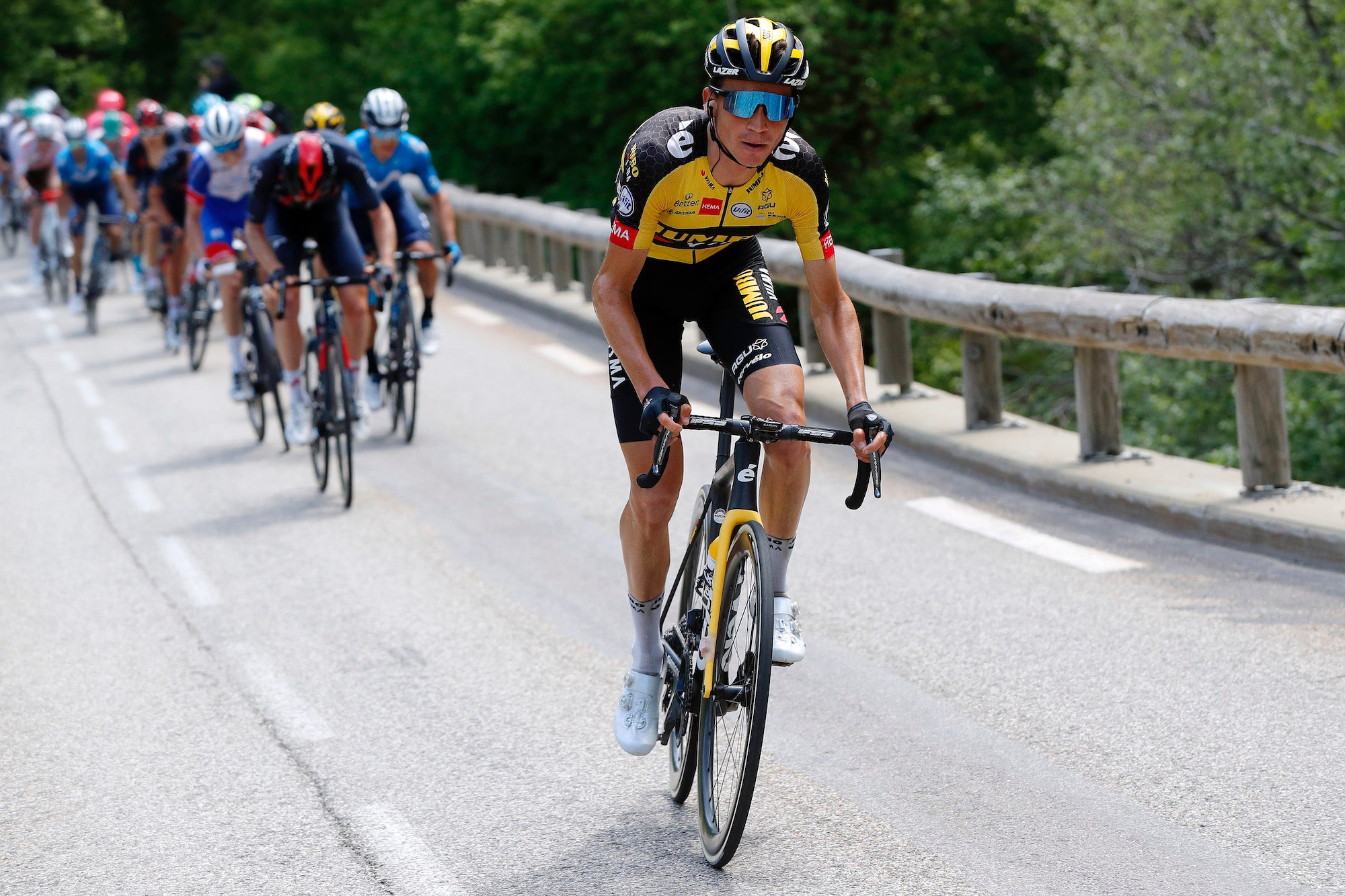 Sepp Kuss has been one of Primoz Roglic's most reliable support men