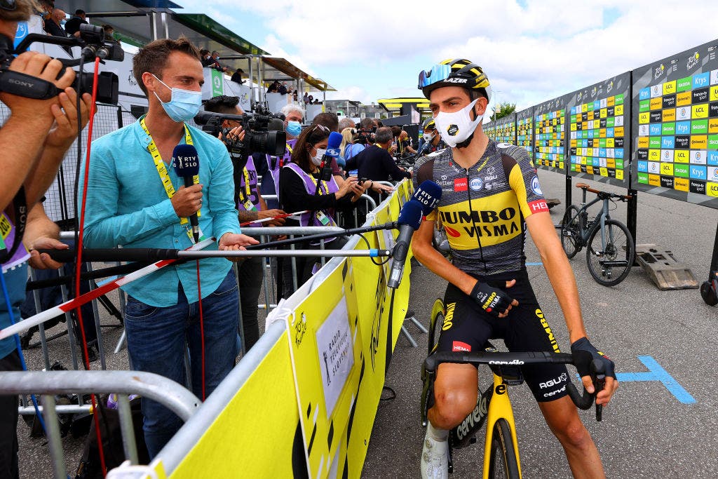 Sepp Kuss is relatively unscathed at the Tour de France.