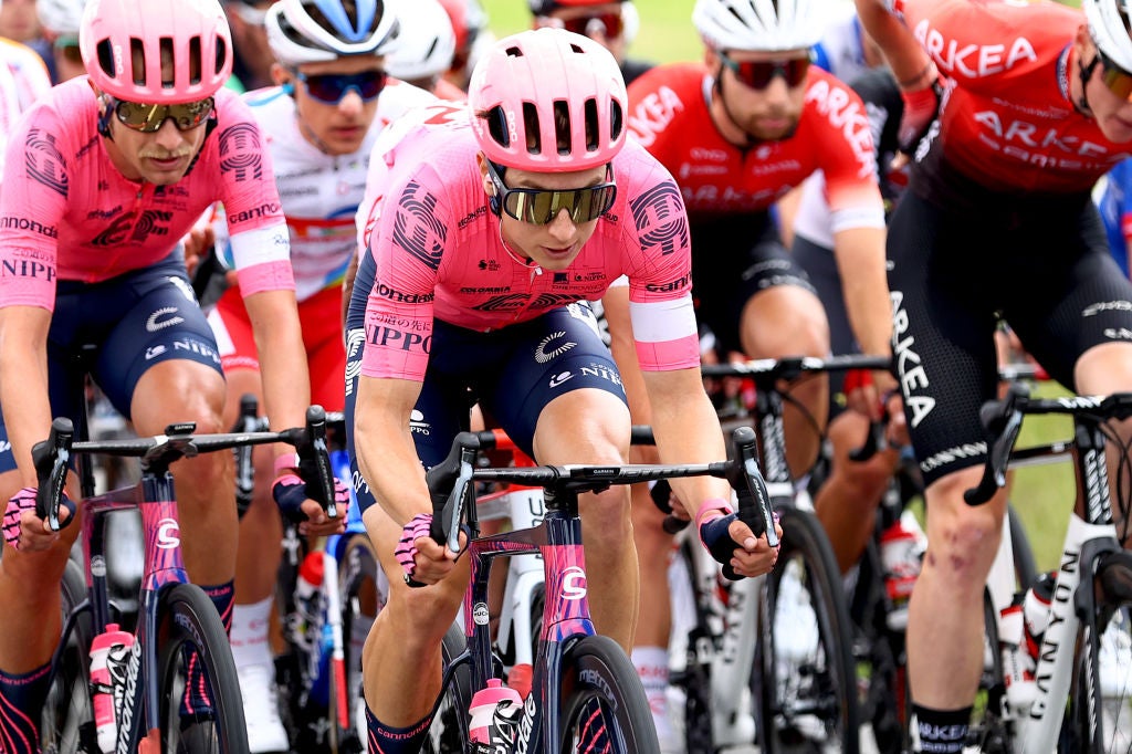 Neilson Powless is riding his second Tour de France