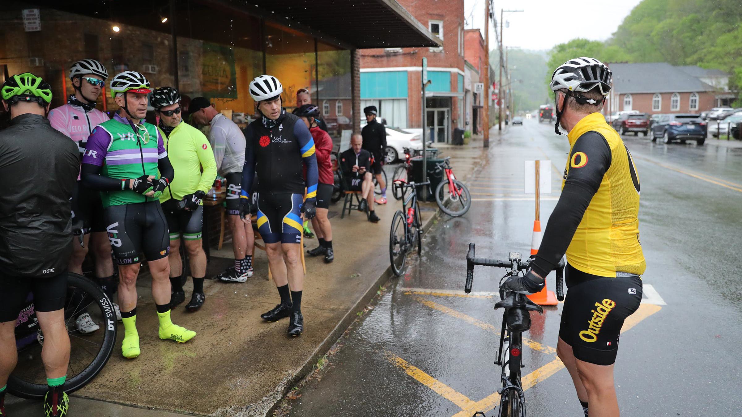 The Outside CEO got the group rolling again, even under thunderstorms.