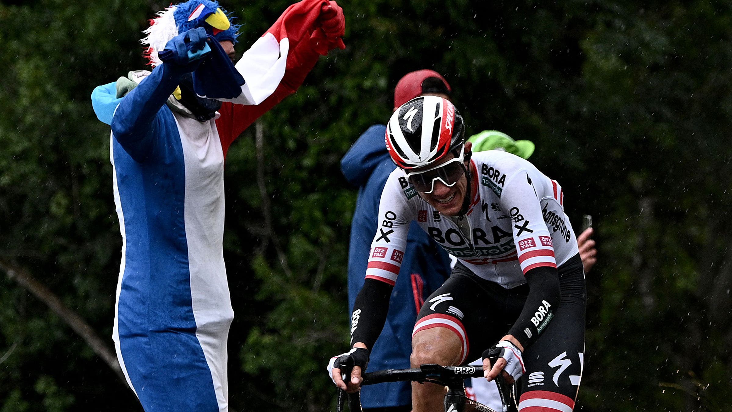 Patrick Konrad stole the stage 16 win of the 2021 Tour de France.