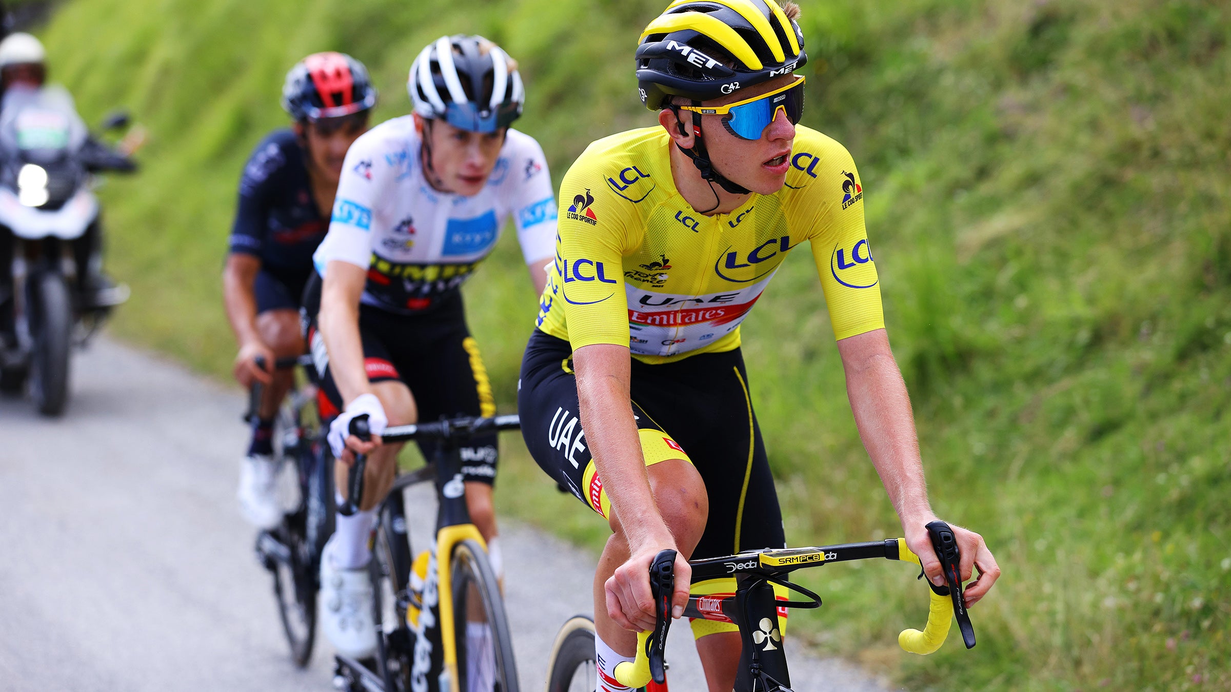 Tadej Pogacar was the best of the GC and best on stage 17 of the 2021 Tour de France.