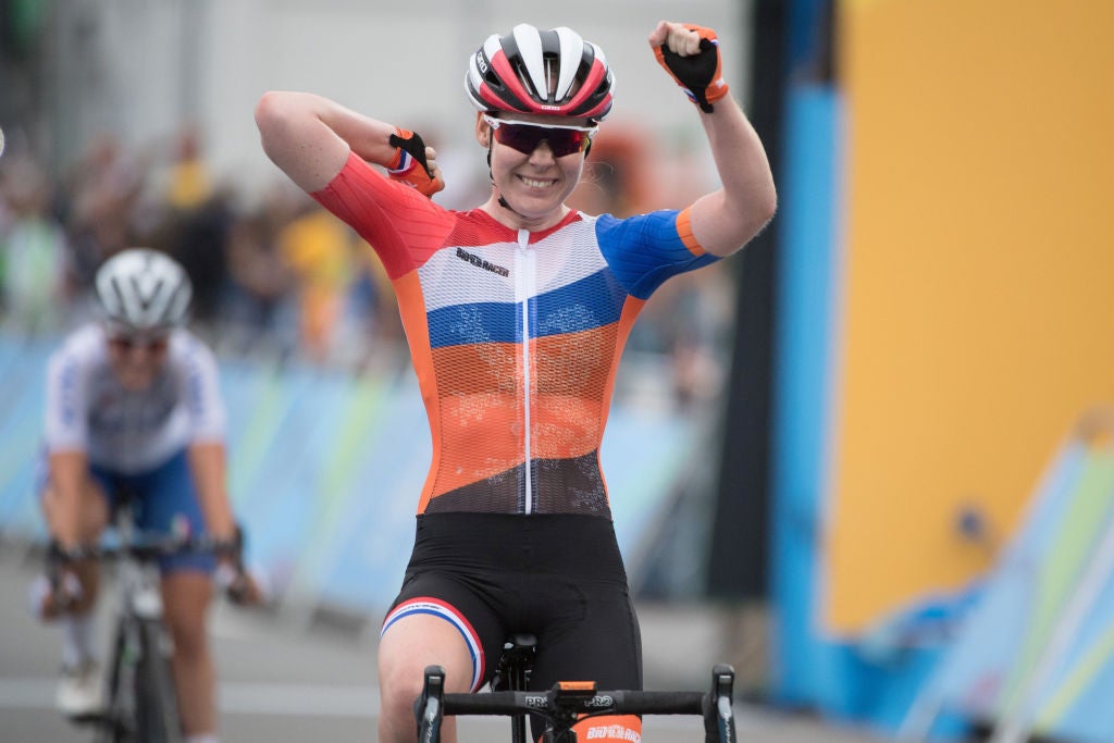 Anna van der Breggen wins the Olympic road race in 2016