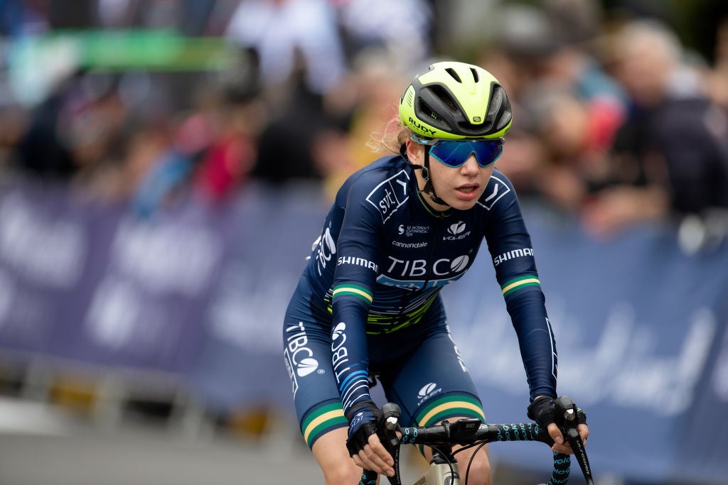 Sarah Gigante has been a rising star in women's cycling