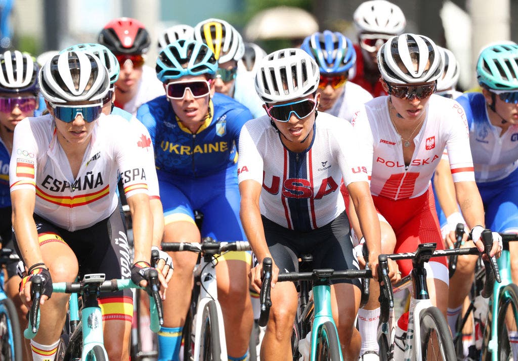 Coryn Rivera finished seventh in the road race at the Olympic Games