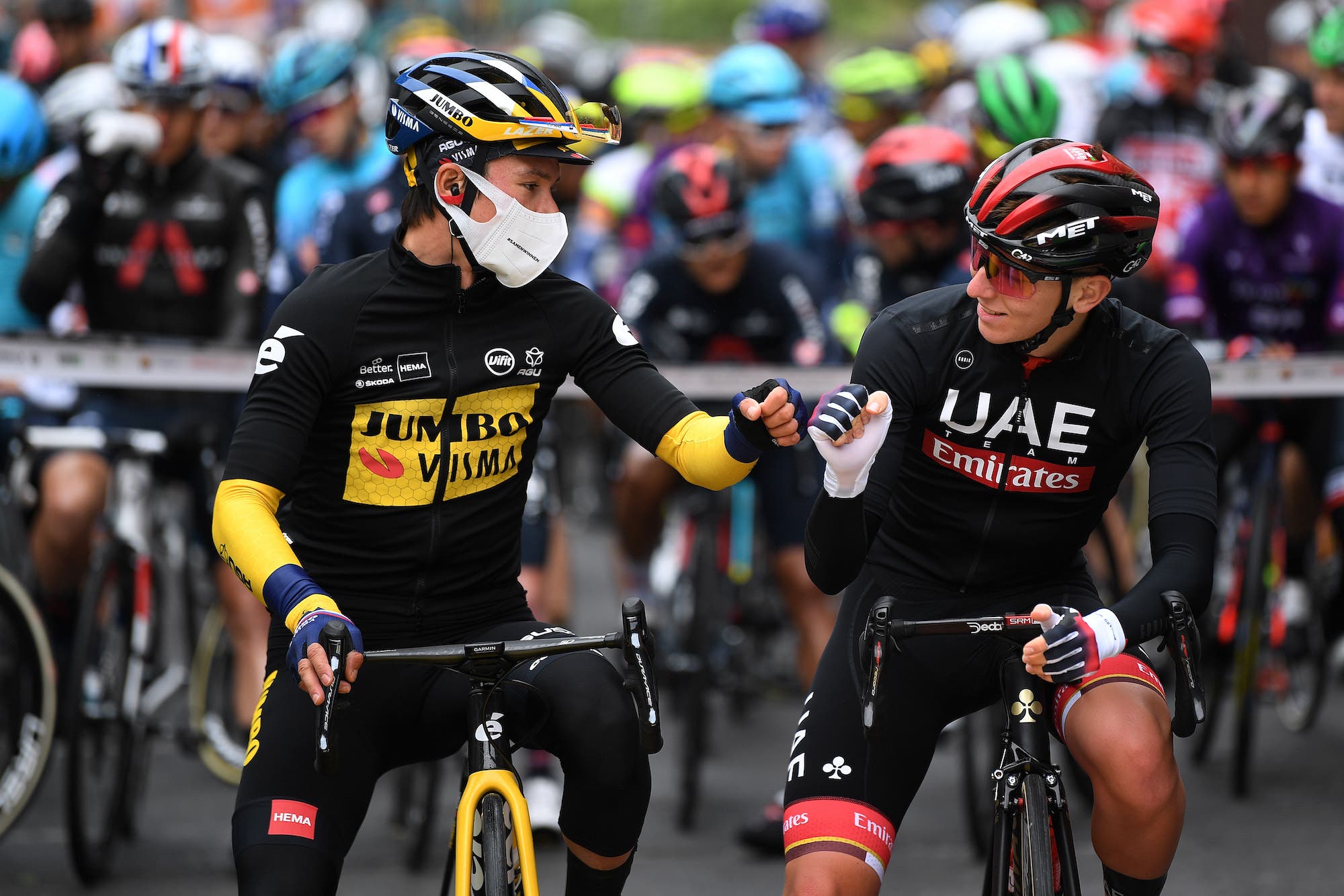 Roglič and Pogačar will join forces for the Olympic road race