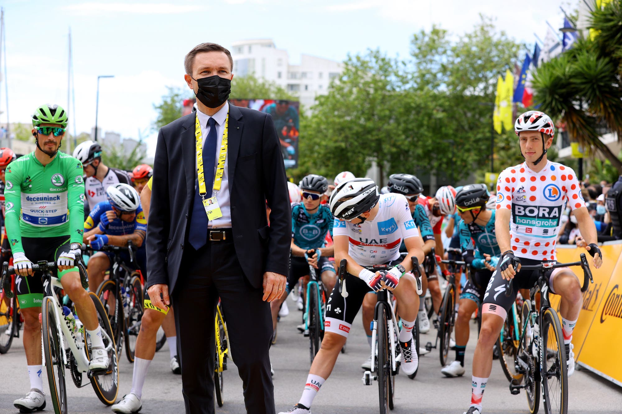 Lappartient, 2021 Tour de France