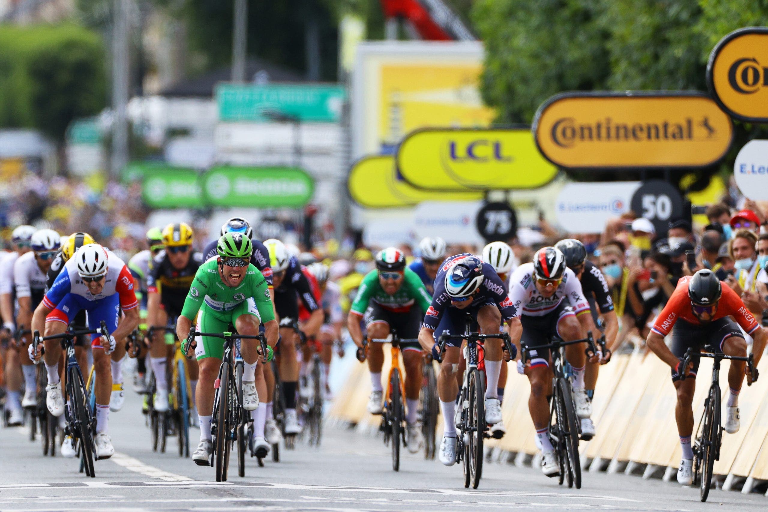 Peter Sagan came up a few meters shy on stage 6 of the 2021 Tour de France.