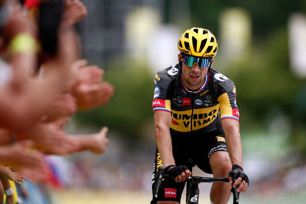 Jumbo-Visma on the rocks on stage 7