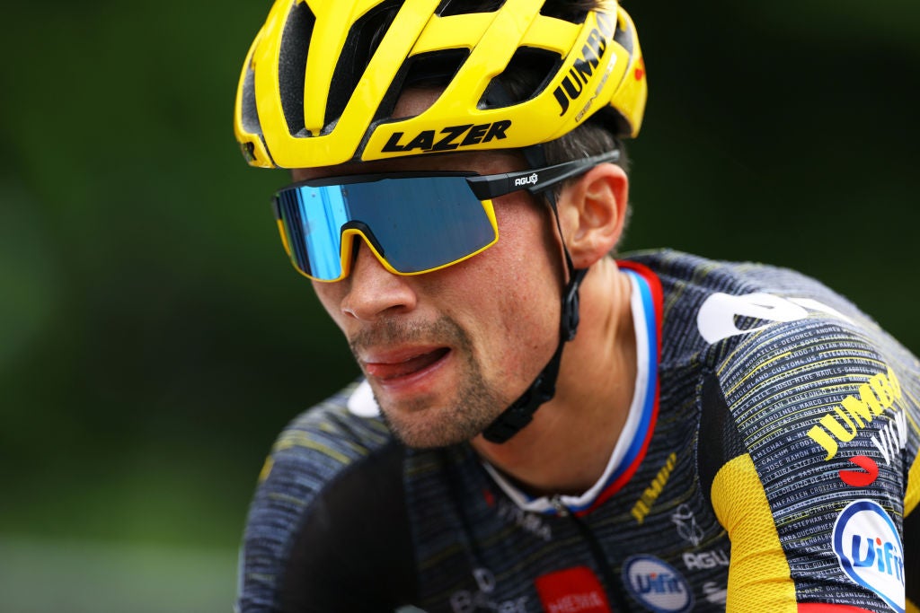 Primoz Roglic left the Tour de France ahead of stage 9