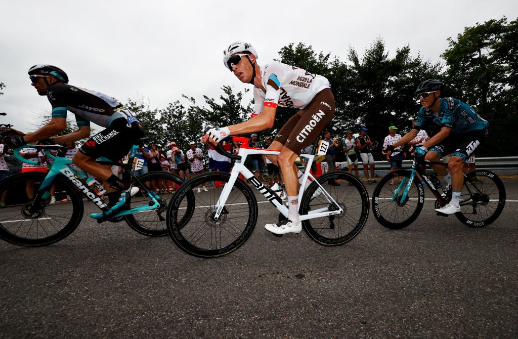 Michael Schar is riding his 11th Tour de France