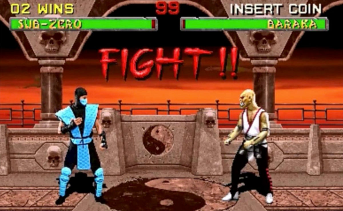 See the green health bar? Every cyclist has one of those. Photo: NetherRealm studios