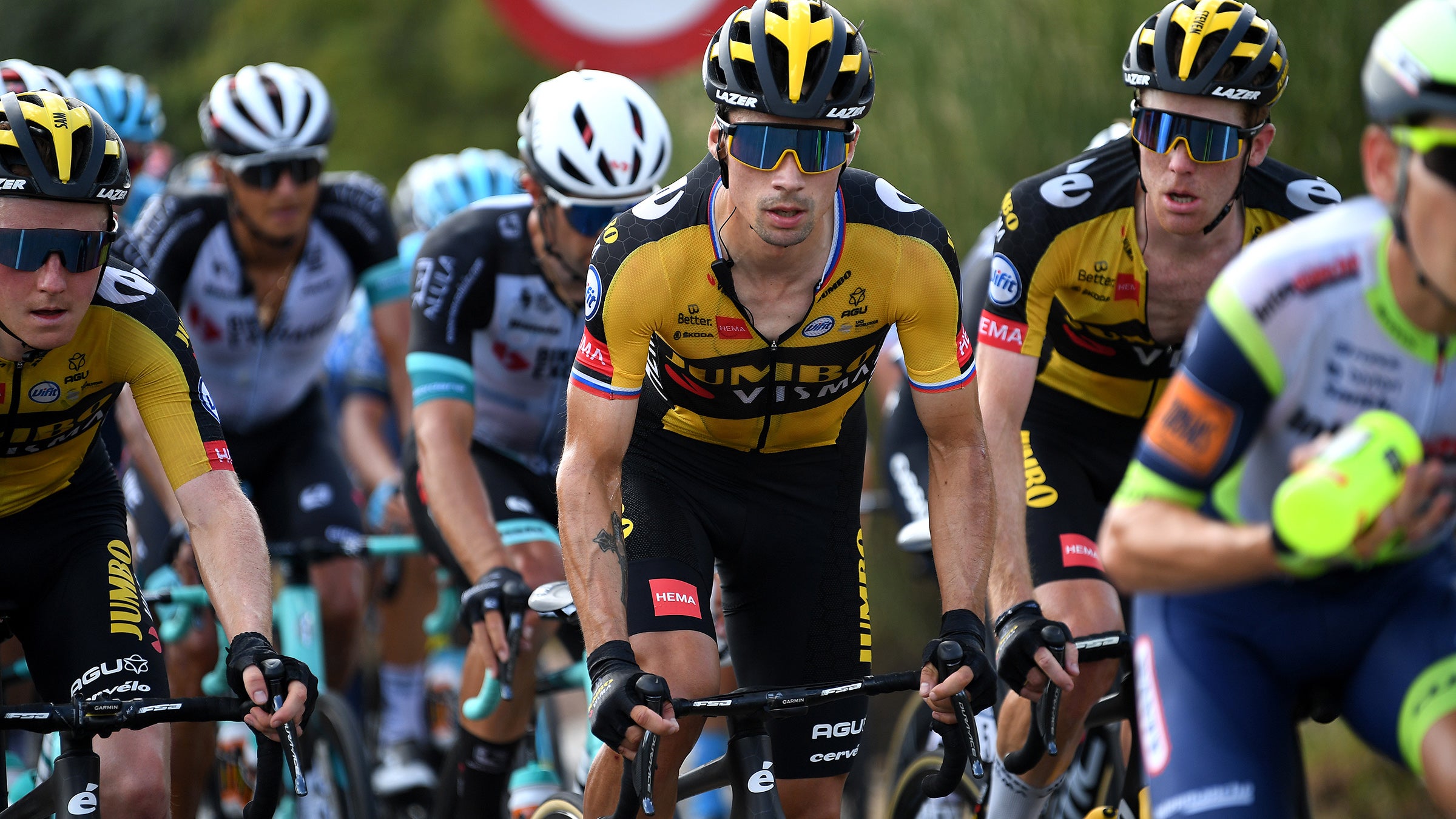 Primoz Roglic won stage 11 of the 2021 Vuelta a España.