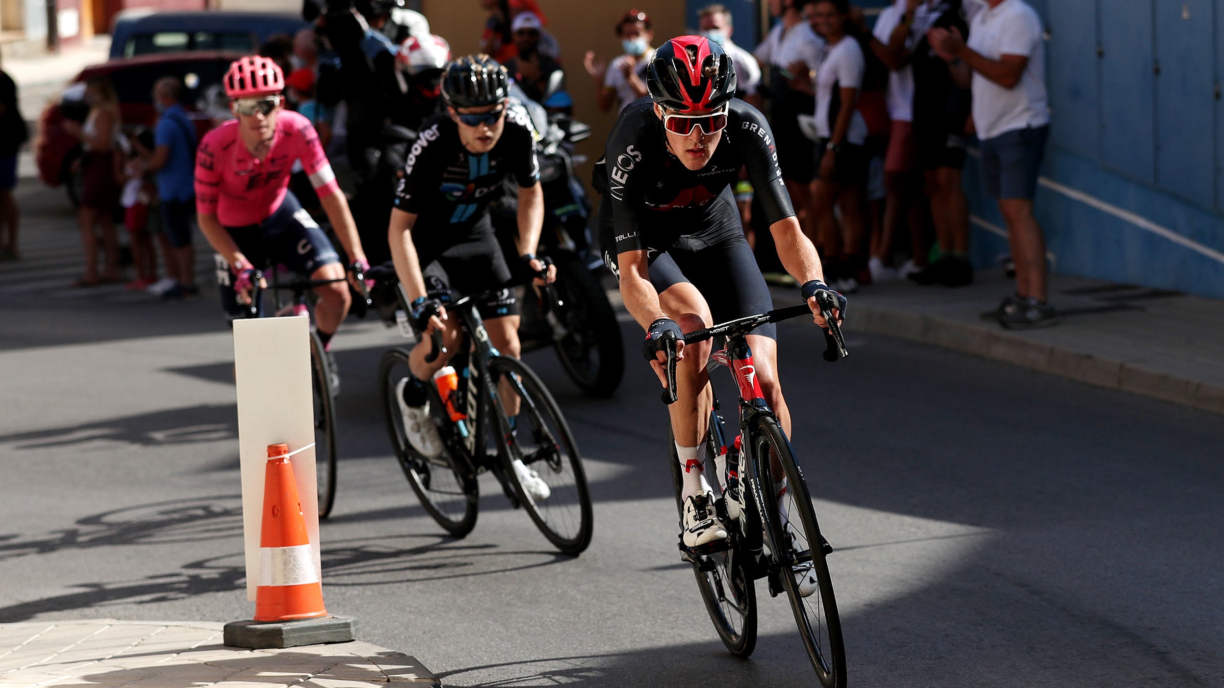 Pavel Sivakov showed well on stage 7 of the 2021 Vuelta a España, in second place