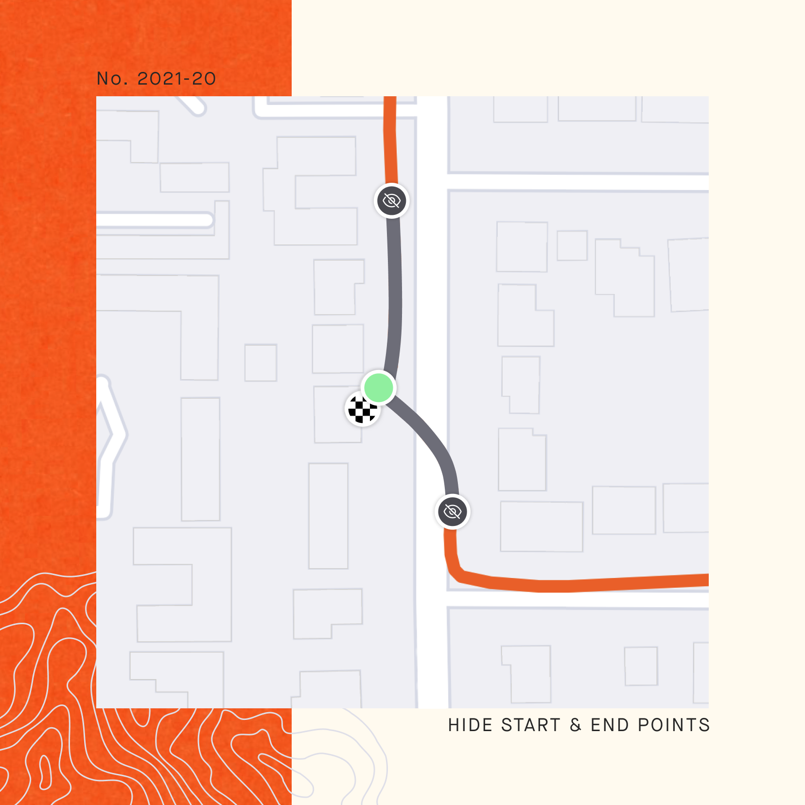 A privacy zone can be set for up to a one-mile radius for an activity start/end point