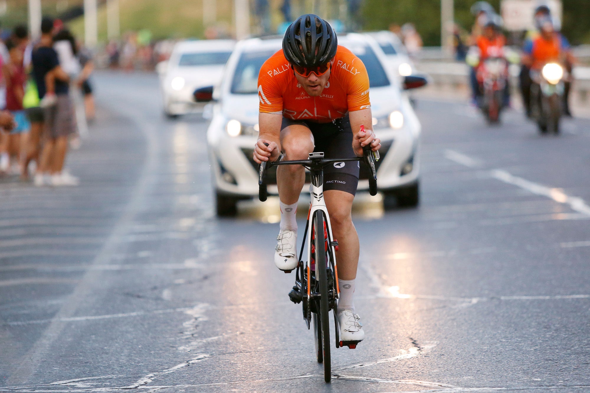 SAN JUAN, ARGENTINA - FEBRUARY 02: Colin Joyce of The United States and Team Rally Cycling / during the 38th Vuelta a San Juan International 2020, Stage 7 a 141,3km stage from San Juan to San Juan / @vueltasanjuanok / #VueltaSJ / on February 02, 2020 in San Juan, Argentina. (Photo by Maximiliano Blanco/Getty Images)