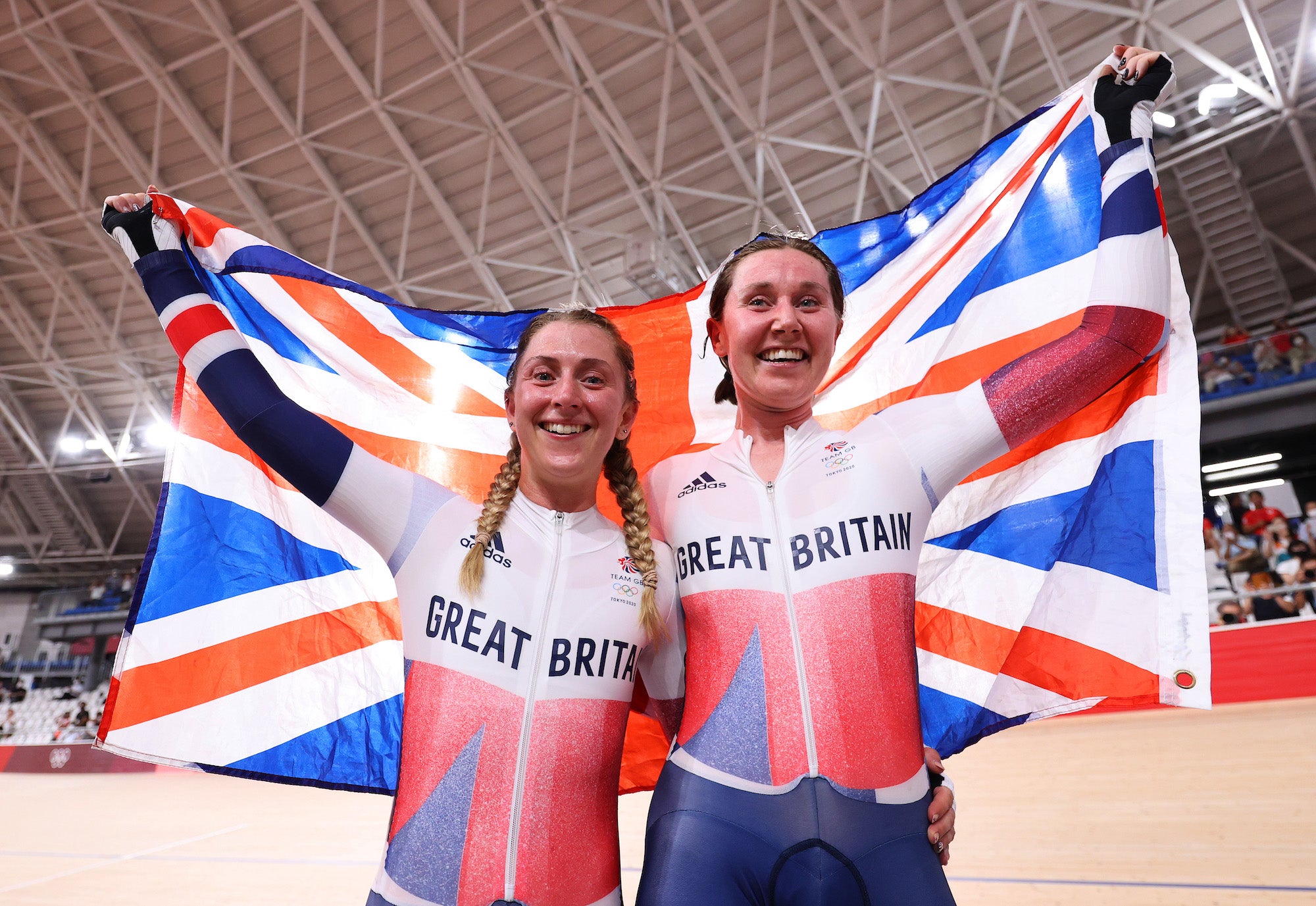 Kenny and Archibald won the women's Madison