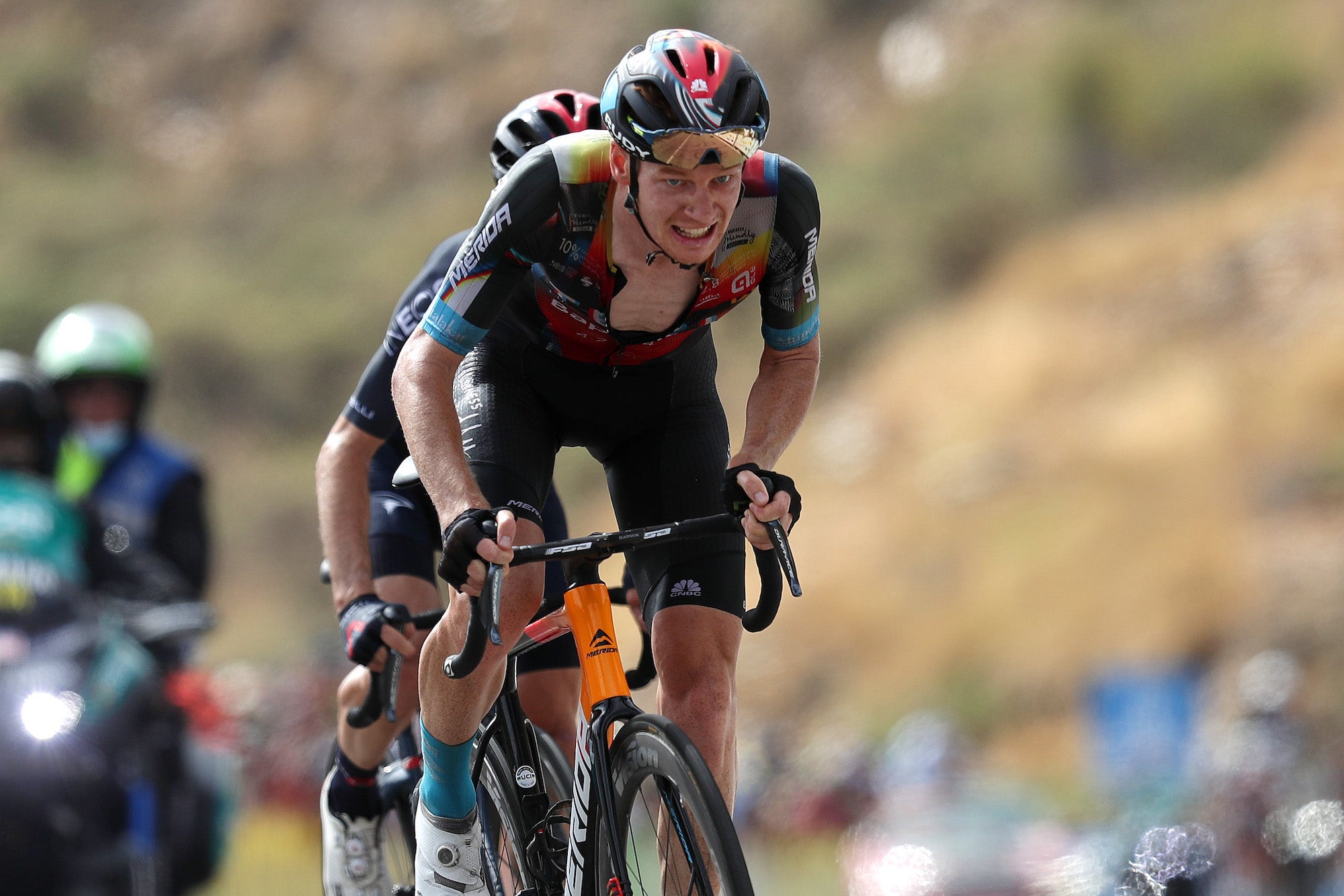 Jack Haig on stage 9 of the 2021 Vuelta a España.