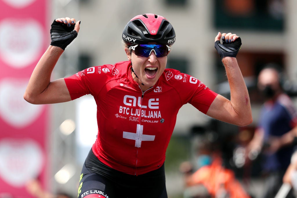 Marlen Reusser rides to victory at the Challenge by La Vuelta