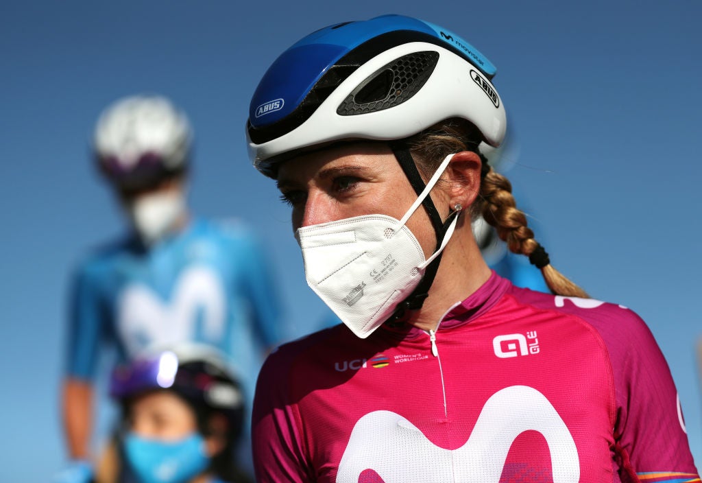 Annemiek van Vleuten at the Challenge by La Vuelta