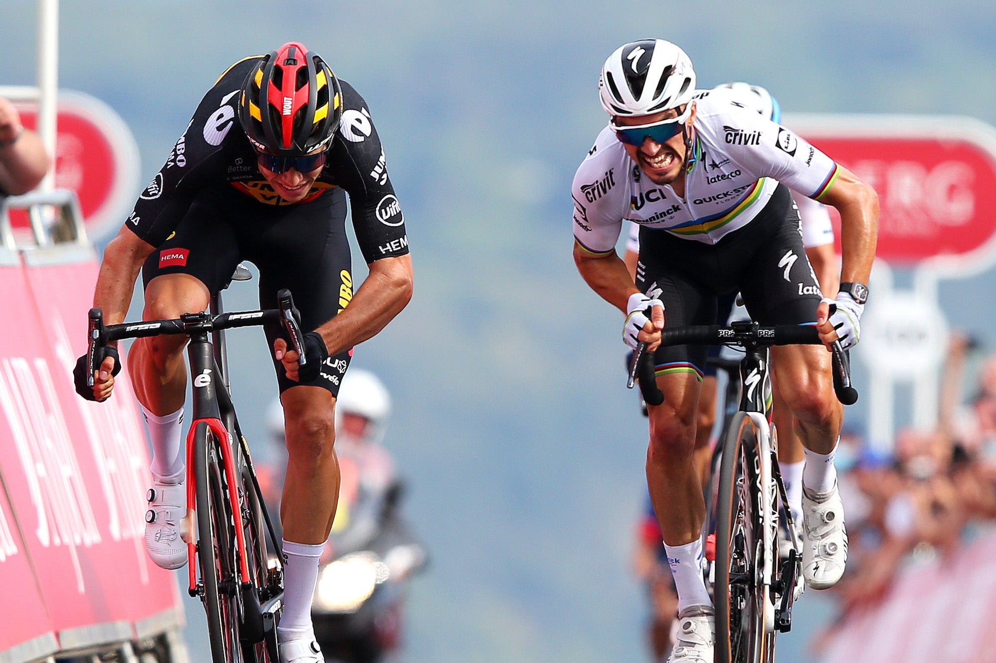 Wout van Aert, Julian Alaphilippe