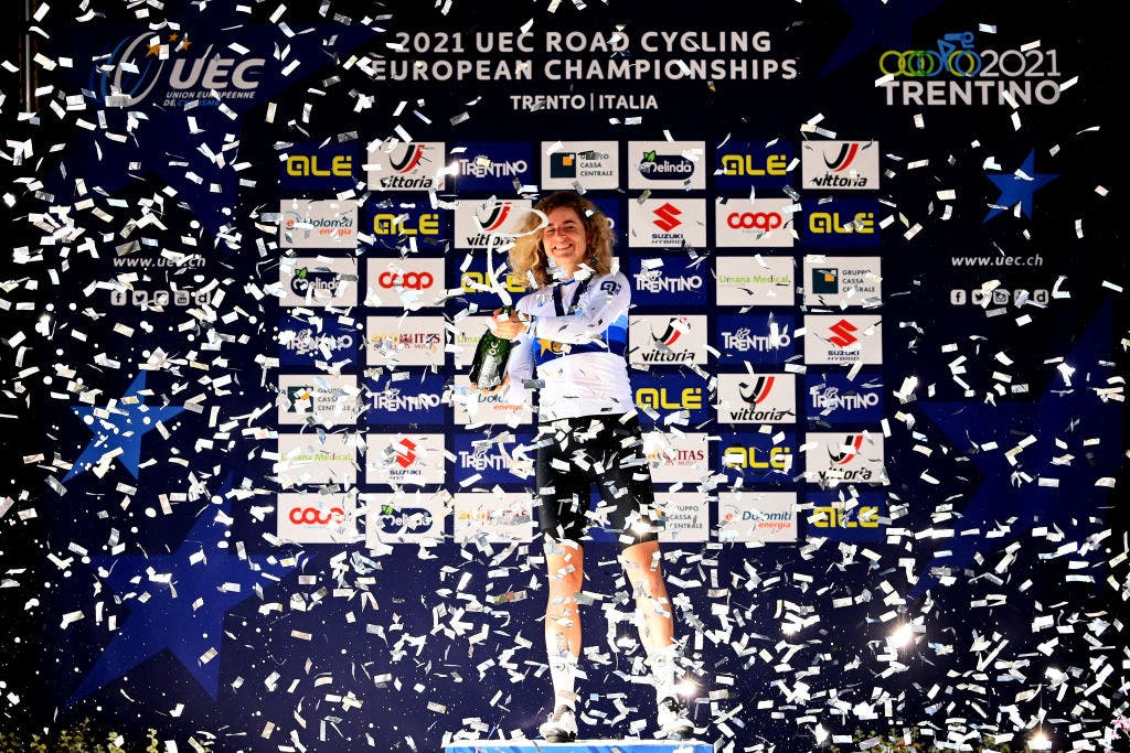 Marlen Reusser won the TT at the European championships