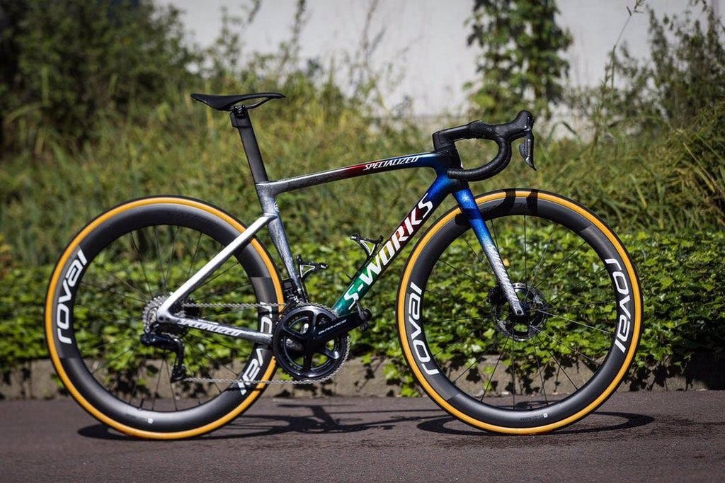 Alaphilippe's 2021 world champs bike