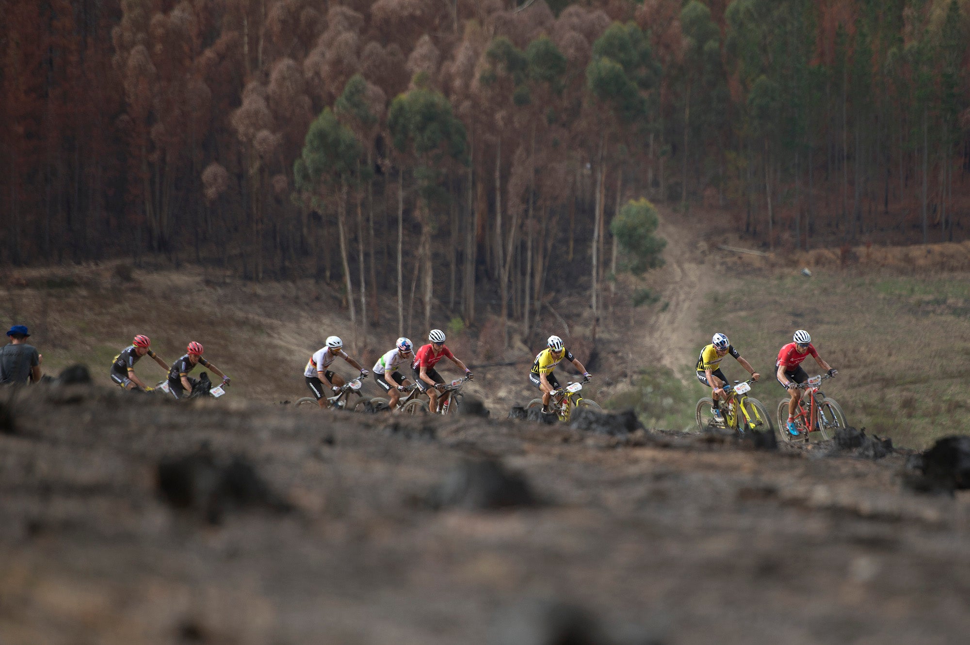 The Cape Epic, shown here in a photo in 2019, ended with a flourish Sunday.