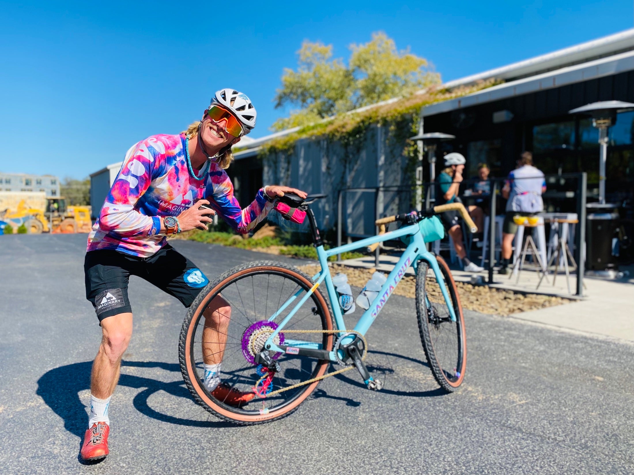 TJ Eisenhart is equal parts artist and bike racer. 